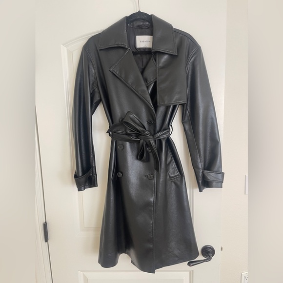 Aritzia Babton Tabloid Trench Coat - Picture 3 of 9